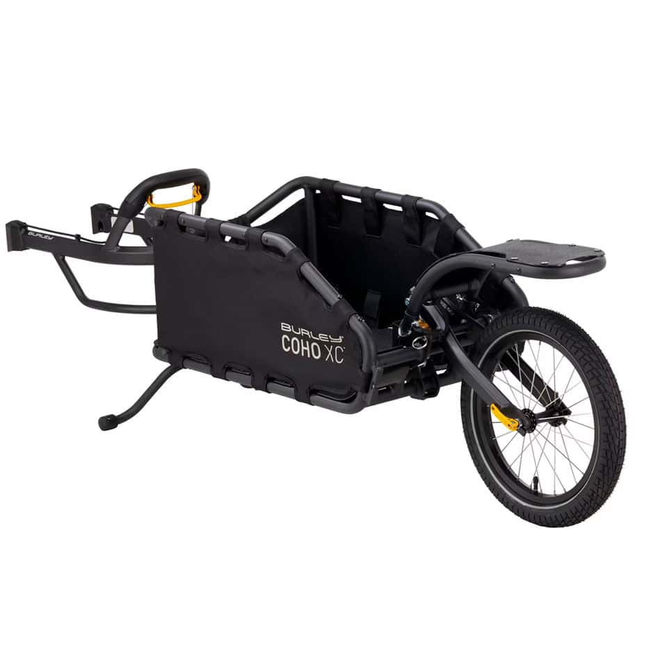 REMOLQUE PORTABULTOS BURLEY COHO XC NEGRO